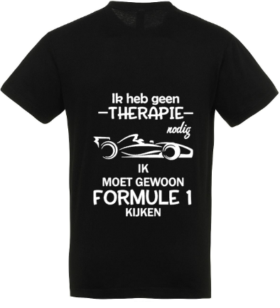 Therapie Formule 1 - Heren T-Shirt / S