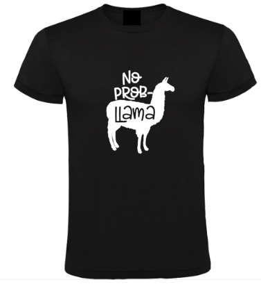 No Probllama - Heren T-Shirt / S