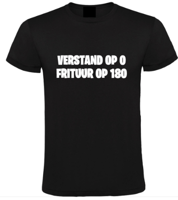 Verstand Op 0... - Heren T-Shirt / S