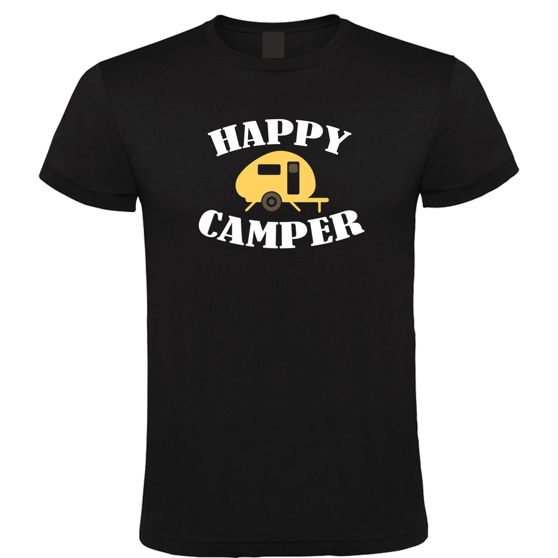 Happy Camper - Heren T-Shirt / S