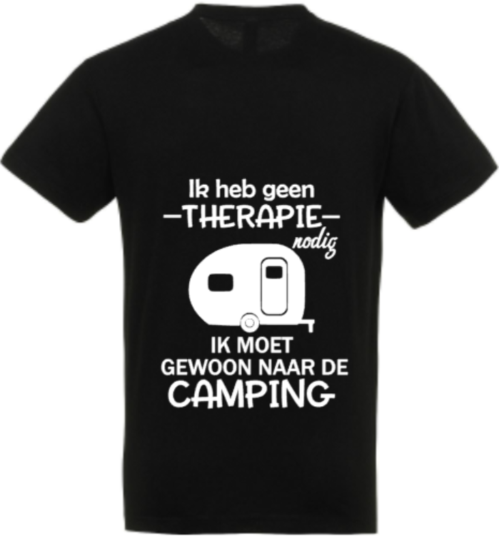 Therapie Camping - Heren T-Shirt / S