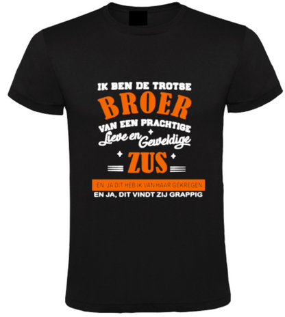 Trotse Broer... - Heren T-Shirt / S