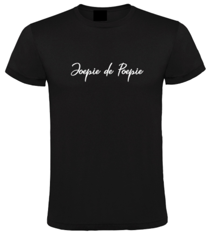 Joepie de Poepie - Heren T-Shirt / S