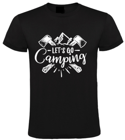 Let’s Go Camping - Heren T-Shirt / S