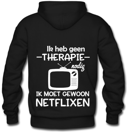 Therapie Netflixen - Hoodie / S