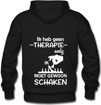 Therapie Schaken - Hoodie / S