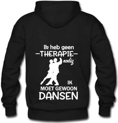 Therapie Dansen (Kids) - Hoodie / 104 (3/4 jaar)