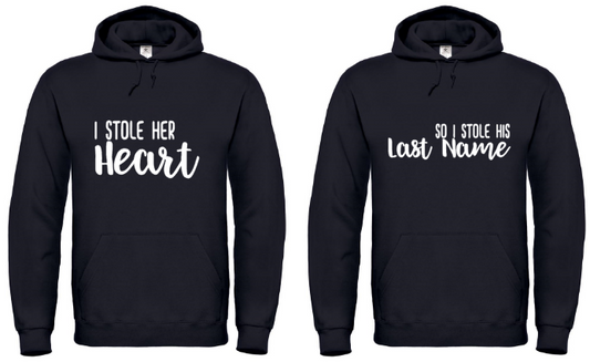 I Stole Her Heart... - 2x Hoodies