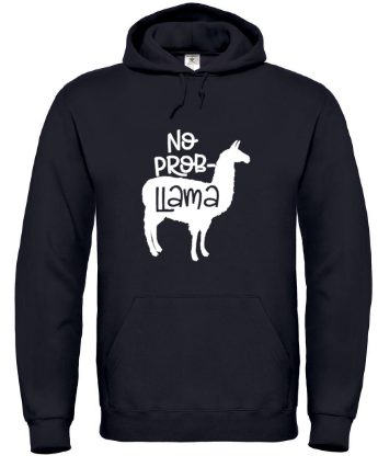 No Probllama - Hoodie / S