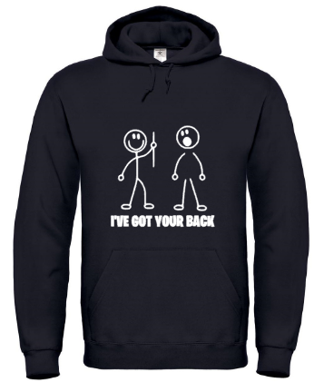 I've got your Back - Hoodie M