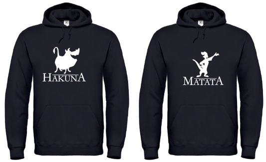 Hakuna Matata - 2x Hoodies