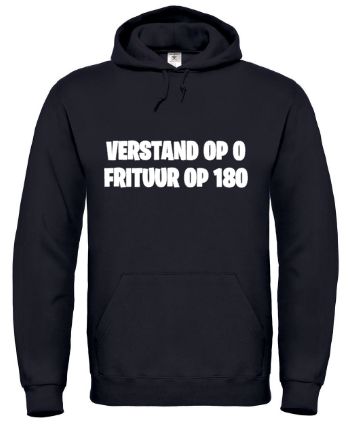 Verstand Op 0... - Hoodie / S