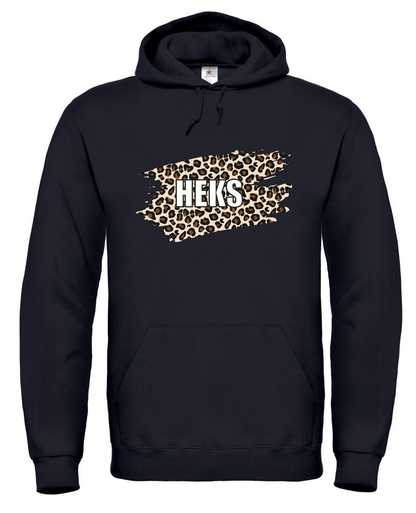 Tijgerprint Heks - Hoodie / S
