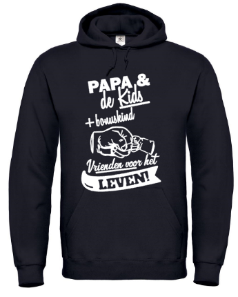 Papa en de Kids + Bonuskind - Hoodie / S