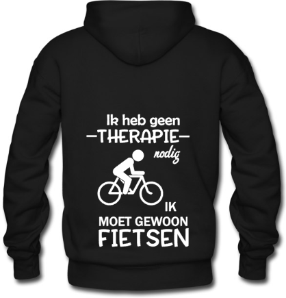 Therapie Fietsen - Hoodie / S