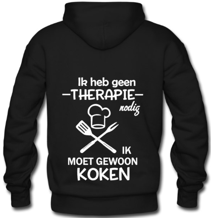 Therapie Koken - Hoodie / S