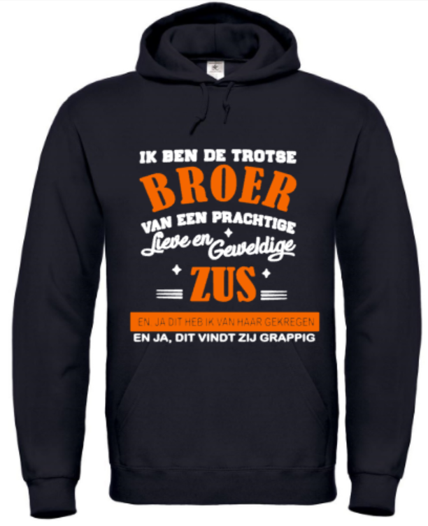 Trotse Broer... - Hoodie / S