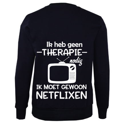 Therapie Netflixen - Sweater / S