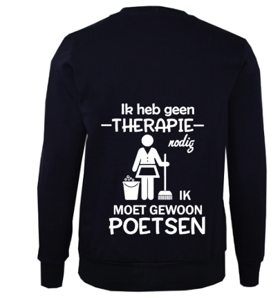 Therapie Poetsen - Sweater / S
