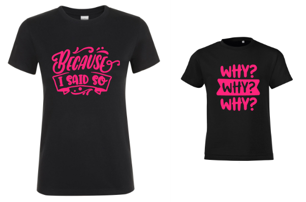 Why Why Why? - 2x T-Shirts