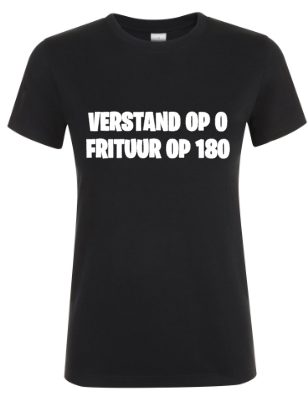 Verstand Op 0... - Dames T-Shirt / S