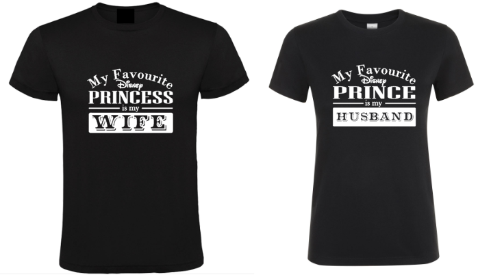 Favourite Princess / Favourite Prince - 2x T-Shirts
