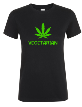 Vegetarian - Dames T-Shirt / S
