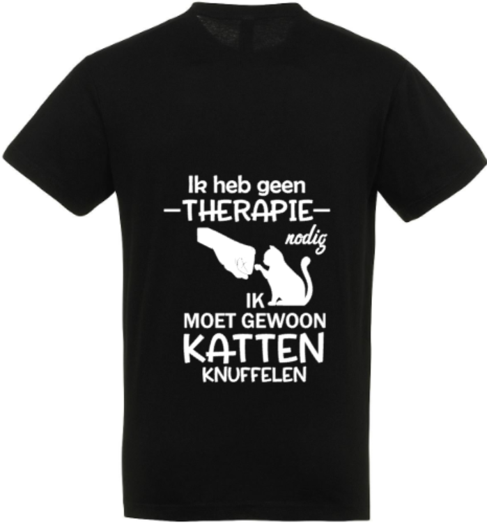 Therapie Katten - Heren T-Shirt / S
